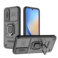 Dėklas Samsung Galaxy A14 A24 A34 A54 M34 A13, atsparus smūgiams, šarvuotas, su magnetiniu laikiklio žiedu, dangtelis Galaxy A 14 34 54, slankiojančio objektyvo Coque For Samsung A13 5G violetinė