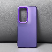 Skirta Realme C65 dėklas Realme C65 4G telefono dėklas Realme C65 4G viršelis Prabangus metalinis Aurora odos matinis viršelis Realme C65 4G gray