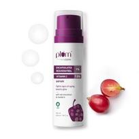 Plum 1% Encapsulated Resveratrol & 7.5% Vitamin C Face Serum | Enhances Glow | Lightweight & Quick-absorbing | 100% Vegan | 30 ml