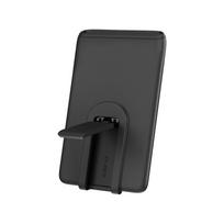 Phone Card Holder Silicone Phone Wallet with Stand Stick on Credit Card Holder for Phone Back Not Fall Offs gray