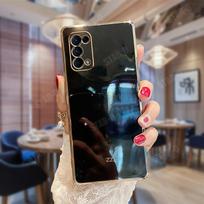 Prabangus žiedas-laikiklis dėklas, skirtas Samsung Galaxy A53 A13 A23 A52 A32 A72 A73 A12 A51 A71 4G 5G, dengtas silikoninis dangtelis A 53 33 A13 4G black