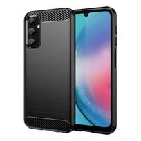 For Cover Samsung Galaxy A25 5G Case For Samsung A25 5G Anti-knock Soft Silicone Carbon Fiber Back Case For Samsung A25 5G Case For Samsung A25 5G juoda