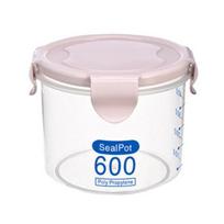 600/800/1000/1500 ml sandarus stiklainis su sandariu dangteliu, didelės talpos skaidrus daugiafunkcinis vaisių sausųjų prekių riešutų grūdų grūdų prieskonių arbatos lapų indelis 600ML