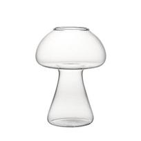 Kokteilių stiklinis grybų puodelis baro maišytojui barmenui specialus mišraus vyno gėrimų indas Vyno taurė šalto gėrimo kokteilių indelis Mushroom Glass 280ml