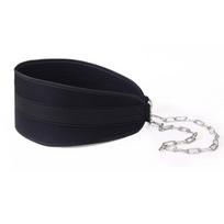 Patalpoje naudojamas štangos lėkštės traukiamasis diržas, skirtas kūno rengybos jėgos treniruotėms basic model without weight plate black