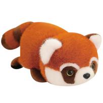 Mažas Panda Tėtis Lėlė Apverčiama Imitacija Milžiniška Panda Lėlė Miego Pagalvė Meškinas Pliušinis Žaislas 25cm120g orange