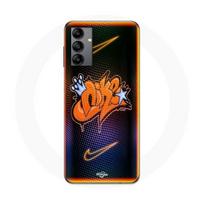 Case - MANIACASE - Samsung Galaxy A04s - Orange - Nike Just Do It - Flexible oranžinė