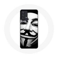 Coque Maniacase pour Samsung Galaxy A32 4G Nous Sommes Légion Masque Anonyme