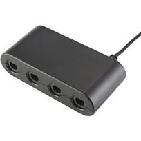 Gamecube valdiklio adapteris - LOOKSHOP - Wii U - Juodas - USB - Iki 4 valdiklių juoda