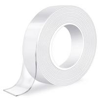 Dvipusė lipni juosta - Itin stipri - Daugkartinio naudojimo - 2,3 cm x 3 m - PU klijai - Universalus