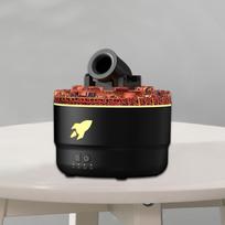 Eterinių aliejų difuzorius USB oro drėkintuvas Automobiliai SPA Svetainė Mikro kraštovaizdis Aromatas juoda