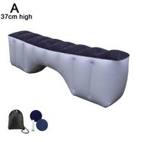Inflatable Car Travel Bed Mattress Car Plug Air Cushion Camping Mattress For Vehicles Car Camping Equipment J1X2 gray