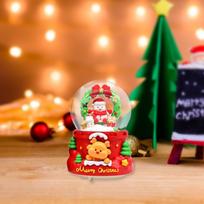 Christmas Snow Globes Music Box Light Led Musical Living Room Decoration Lamp Style C