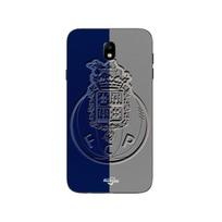 Case for Samsung Galaxy j7 2018 FCP PORTO BLUE AND GREY GOND juoda