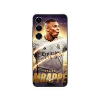 Coque Samsung Galaxy S24 Kylian Mbappe Real Madrid Wallpaper Maniacase