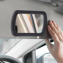 Car Sun Visor Cosmetic Mirror Portable Automobile Auto Interior Make Up Mirror Makeup Sun-Shading Cosmetic juoda