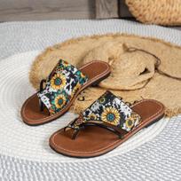 Fashion Women's Flip Flops Summer Footwear Casual Flat Fashion Elegant Home Slippers Beach Hot Shoes Designer Big Size Promotion 36 beige