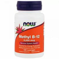 Now Foods -  METHYL B-12, 5000mcg 60 LOZ