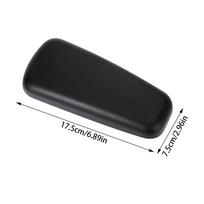 Automobilio kelio atrama auto Centrinė porankio dėžė padidinimo pagalvėlė poliuretano priežiūra Kojų ilgintuvas pagalvėlė automobilio interjero priedams juoda