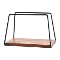 Pour Over Coffee Filter Cup Stand Holder Wood Bottom Accessories Durable black