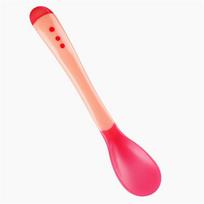 Smart Baby Spoon and Fork Set with Temperature Sensing Technology raudona