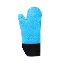 Thicken Silicone Oven Mitts Gloves Heat Resistant Non-Slip For Kitchen Cooking Baking