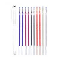10 vnt / rinkinys Marker Pen Aukštos temperatūros pėdsakai Dingsta kratinio audinio PU oda ir žymėjimo siuvimo reikmenims gray