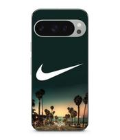 Case - MANIACASE - Google Pixel 9 Pro - Silicone - Soft - California Palm Trees at Night juoda