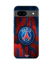 Coque - MANIACASE - Google Pixel 8a - Souple - Noir - Logo Paris Saint Germain FC juoda