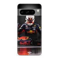 Case for Google Pixel 8 Pro MOTO GP Formula Max Verstappen juoda