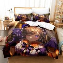 3D Print Anime Kawaii Grils Pretty Derby Bedding Sets Duvet Cover Set With Pillowcase Twin Full Queen King Bedclothes Bed Linen 70x133cm 2pcs