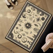 Diatom Mud Absorbent Foot Mat Tarot Note Door Mat Entry Door Floor Mat Entry Door Mat Carpet Can Be Cut 40 * 60Cm Diatom Mud beige