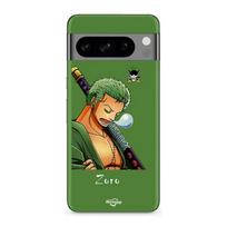 Case for Google Pixel 8 Pro Roronoa Zoro One Piece manga anime juoda