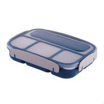Bento Lunch Box Food Storage Tableware Portable Snack Containers Salad for Camping Work Boys or rožinė