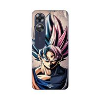 Coque Oppo A17 Dragon ball z super goku ssj Maniacase juoda