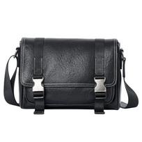 Genuine Leather Crossbody Bag Men's Cross Flap Large Capacity Shoulder Bun Top Layer Cowhide Fashion Car Sewing Men's Bag juoda