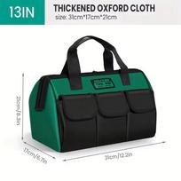 Electrician Tool Bag Multi Strong And Durable Oxford Thickened Tool Backpack Waterproof Multi Pockets Storage Tool Bag Tool Box