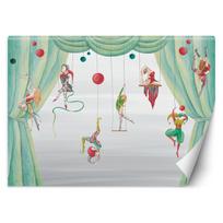 Tapetai Cirko akrobatai 100x70 pilka spalva