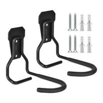 1Pc/2Pcs Bike Stand Wall Mounted Bicycle Holder Indoor Mountain Bike Hanger Hook 2pcs juoda