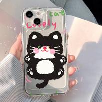 Kosminis telefono dėklas iPhone 11 13 XR 15 Pro Max 12 16 Pro Max iPhone 14 7 8 Plus XS Max Samsung A15 A55 A05 Redmi 12 13C 13 9 Huawei Mate 30 40 iPhone 15 balta