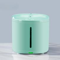 Cat Water Dispenser Automatic Circulating Flow Cat Water Dispenser Basin Water Bowl Pet Living Water Feeder Smart Supplies 15.5*15.5*16.5cm blue