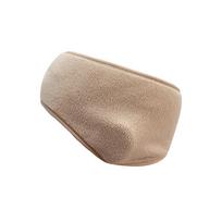 Rudens/Žiemos Šiltos Elastingos Aksominės Vilnos Ausinės & Atsparios Šalčiui Bėgimo Juosta One Size chaki