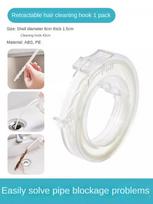 Pipe Unclog Tools Kitchen Trash Cleaning Retractable Flexible Barbs Household Bathroom Accessories Drains Hair Cleaning Hook New