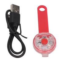 LED šunų šviesos pakabukas, įkraunamas per USB, IPX7 atsparus vandeniui, 3 šviesos režimai, šunų antkaklio šviesa, skirta augintinio krepšiui