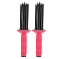 Hair Curler Hair Fluffy Curling Roll Comb Anti?Slip Curling Wand Hairstyling Tools black
