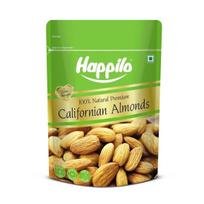 Happilo 100% Natural Premium California Dried Almonds 500g Pack Pouch | Premium Badam Giri | High in Fiber & Boost Immunity | Real Nuts | Gluten Free
