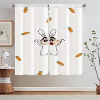 Shin Chan Curtains for Living Room 2 Pieces Free Shipping Home and Decoration Fabric Curtain Tiebacks Blackout Blinds Tentacles W50xH70cmx2pcs-CL