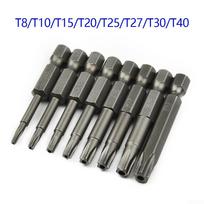 Bit Screwdriver T8/T10/T15/T20/T25/T27/T30/T40 50mm