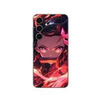Coque Samsung Galaxy S24 FE Demon Slayer Nezuko Kamado Manga anime copie Maniacase juoda