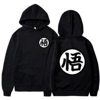 Japanese Anime Cartoon Goku Vintage Printed Fashion Hoody Plus Fleece Pullover Casual Women Unisex Hoodies Sweatshirts Hip Hop Streetwear L juoda